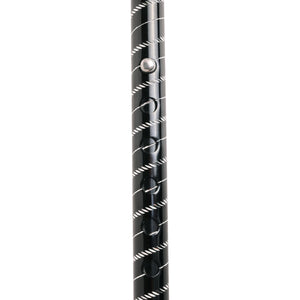 Black Twill Pattern Stick