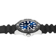 ALBA Mechanical Deep Blue With Silicone Strap Watch AL4493X1
