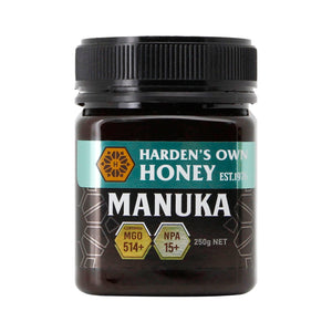 Harden's Own Honey Australian Manuka - NPA 15+ /MGO 514+ /UMF 15+ (250