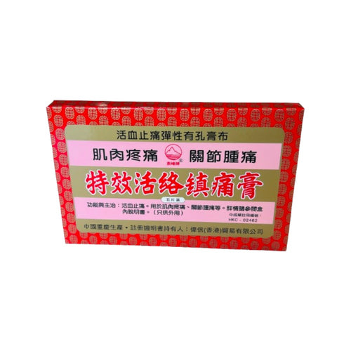 Ting Fung PaiSpecific Huo Luo Bruise Analgesic Plaster (5 Plaster Sheets)