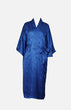 Silk Long Robe with Chinese With Chinese Auspicious Pattern