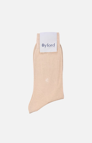 Men's Prestige Socks (Beige)