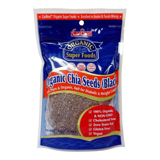 Canbest Organic Black Chia Seeds (200G)
