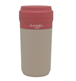 Camel Cuppa28 Glass Vacuum Mug in Plastic Case 280ml(Sand)