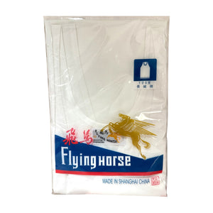 FLYING HORSE 100% Cotton Men's Singlet Vest (Size 38-42)