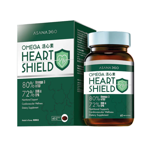 ASANA 360 Omega Heart Shield(60 capsules)