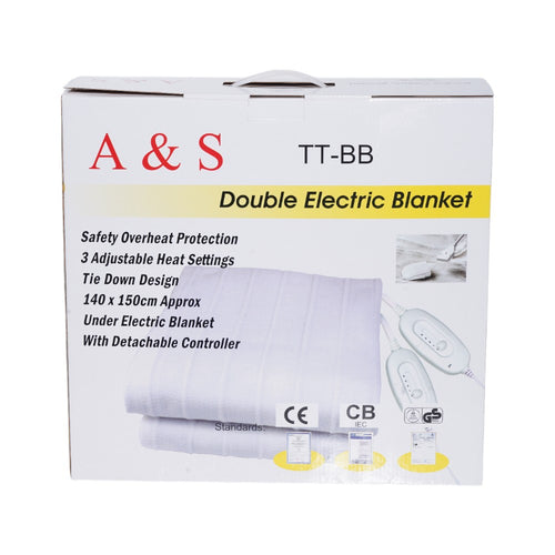 A&S Double Electric Underblanket (TT-BB)