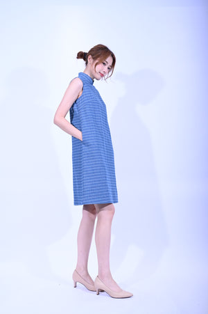 Line & Curve Lady Demin Qi Pao YL1120-6