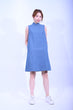 Line & Curve Lady Demin Qi Pao YL1120-6