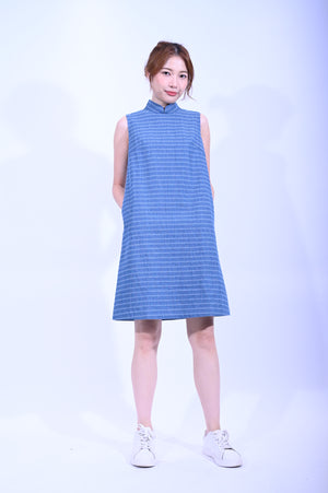 Line & Curve Lady Demin Qi Pao YL1120-6