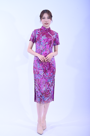 Line & Curve Ladies Lace Qi Pao YL1172-3