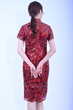 Antonio Ladies Lace Qi Pao 2023-2317