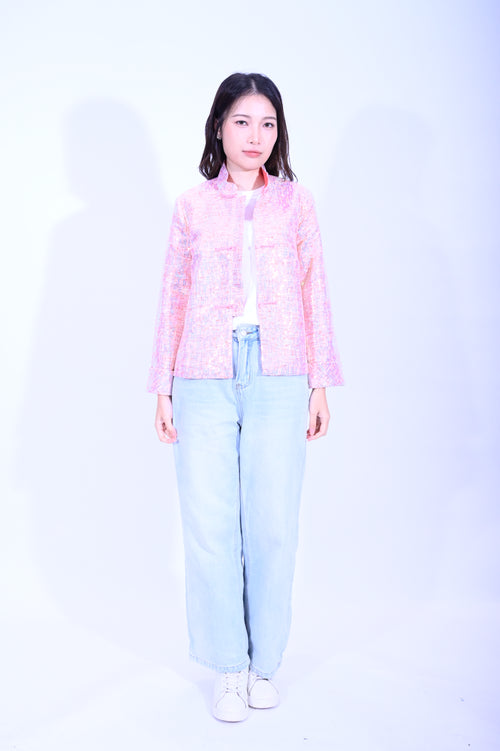 Line & Curve Ladies Beaded Jacket92014A