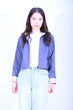 YUE HWA X BLIND by JW YuePOSEasy Women's Jacket Blue