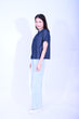 Line & Curve Ladies Demin Short Sleeves TopYL236F-10