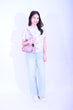 YUE HWA X BLIND by JW Chinese Knot Laserut Handbag Pink
