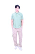 CYPHERHOOD Chinese Polo Shirt Moss Green