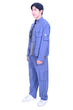 CYPHERHOOD Chinese Military Pants Steel Blue