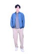 CYPHERHOOD Chinese Bomber Jacket(Blue)