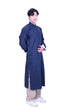 Mandarin Square Men's Linen Cheongsam-Navy