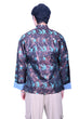 Line & Curve Men's Cotton Jersey Tang Jacket  Black