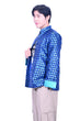 Line & Curve Men's Tang Jacket Blue Cube
