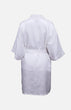 Silk Short Robe with Chinese Auspicious Pattern