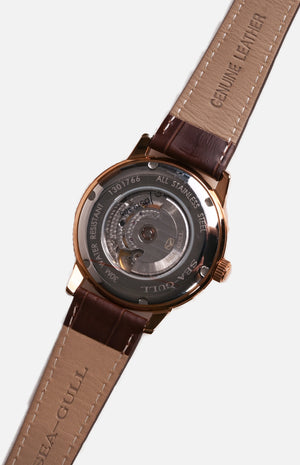 SeaGull Rose Gold Mechanical Watch (519.405)