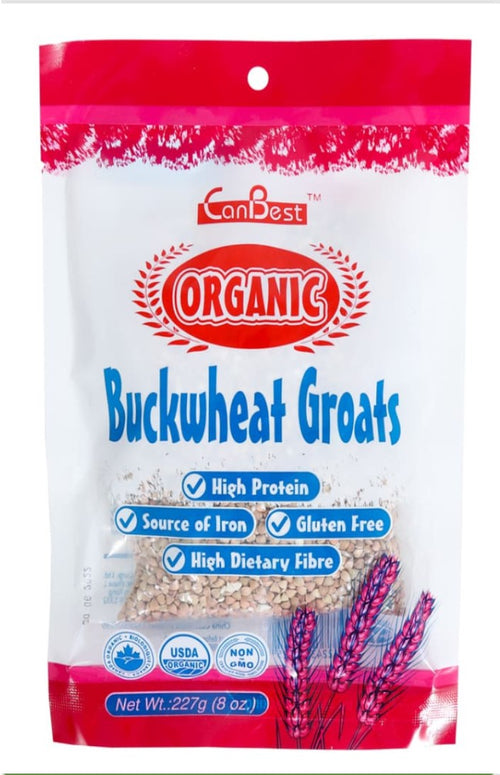 CanBest Organic Buckwheat Groats (227G)