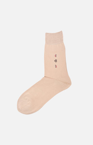 Men's Essentials Socks (Beige)