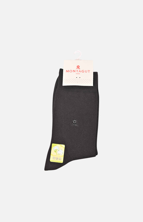 Men's Medium Crew Socks(Black)