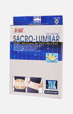 I-m Sacro-lumbar Eb-509 Back Support, With Woven Strap 6 Stays