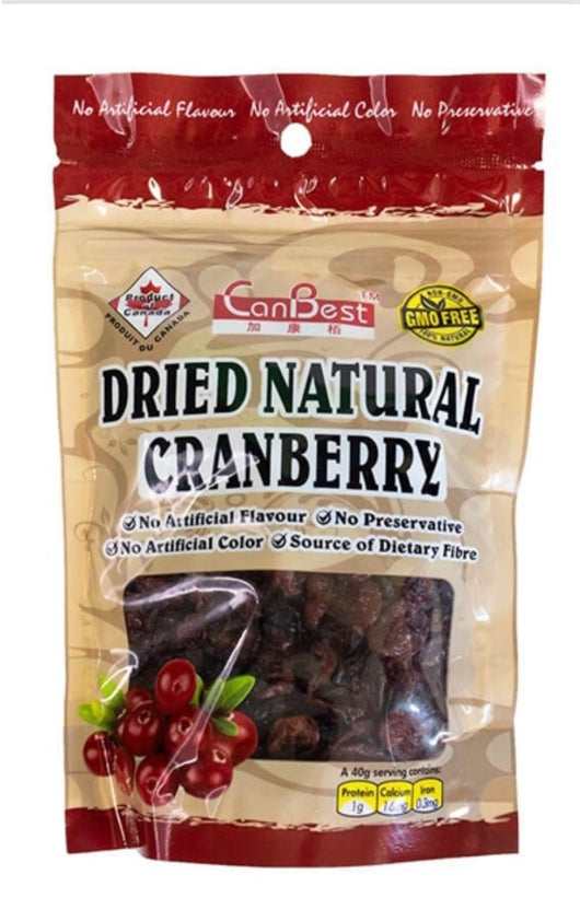 CanBest Dried Natural Cranbberry (170G)
