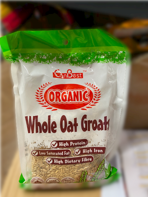 CanBest Organic Whole Oat Groats (340G)
