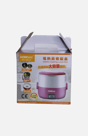 Home@dd 1.3L Electric Cooking Lunch Box (HB-13)