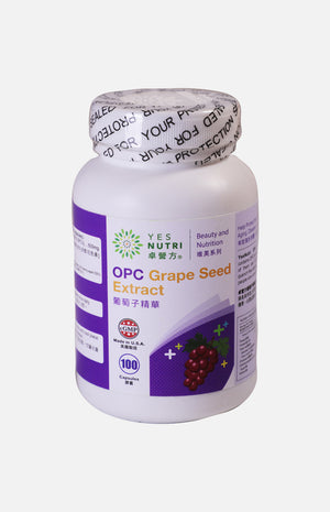 YesNutri OPC Grape Seed Extract (100 Capsules)