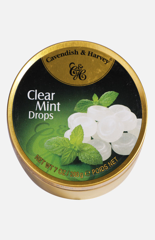 Cavendish & Harvey Clear Mint Drops (200g)